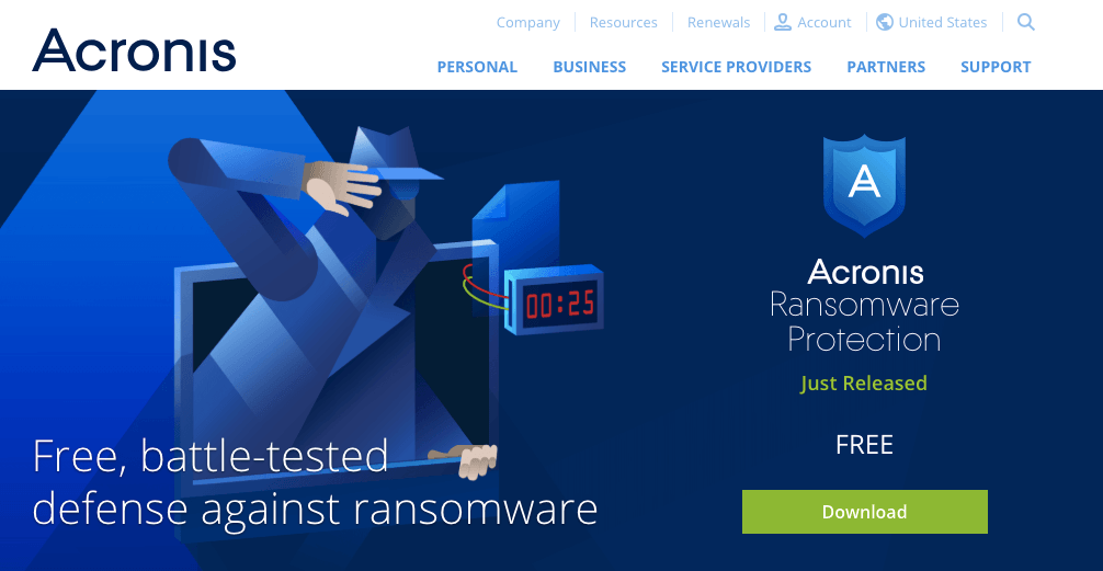 Acronis Ransomware Protection